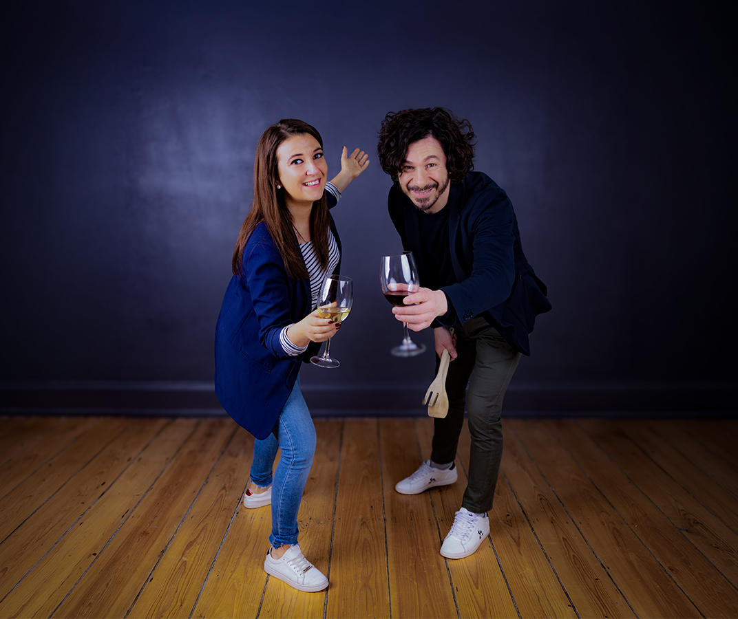 sylvia et sandro gérant de l'imprimerie
